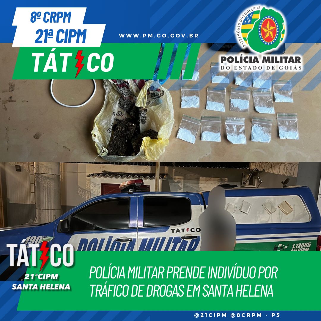 Tráfego de Drogas em Santa Helena de Goiás