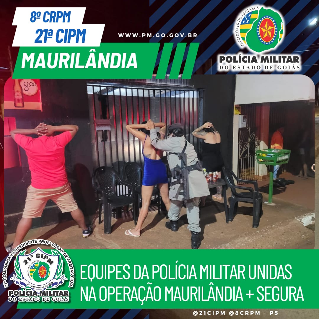 Polícia Militar - 3° Dia da Operação Maurilândia mais Segura